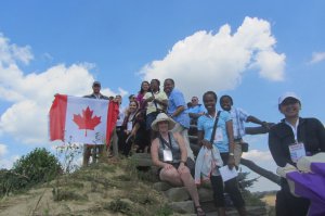Światowe Dni Młodzieży   lipiec 2016   Kanadyjczycy  w Ogrodach KAPIAS  8 